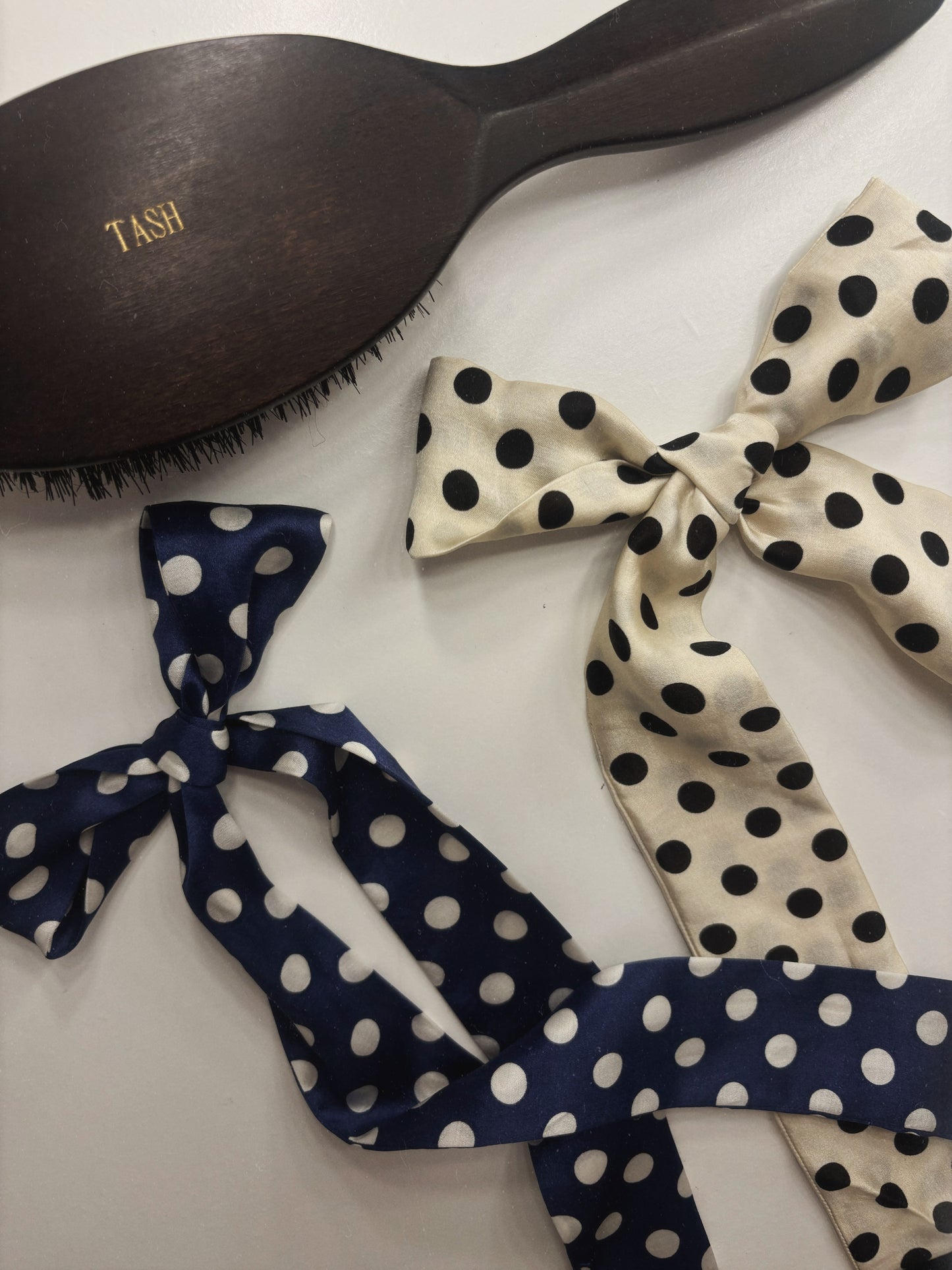 Cassis Hair Ribbon